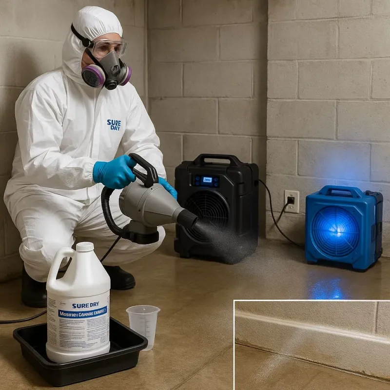 Sanitization and Odor Removal process in Warren Park, IN
