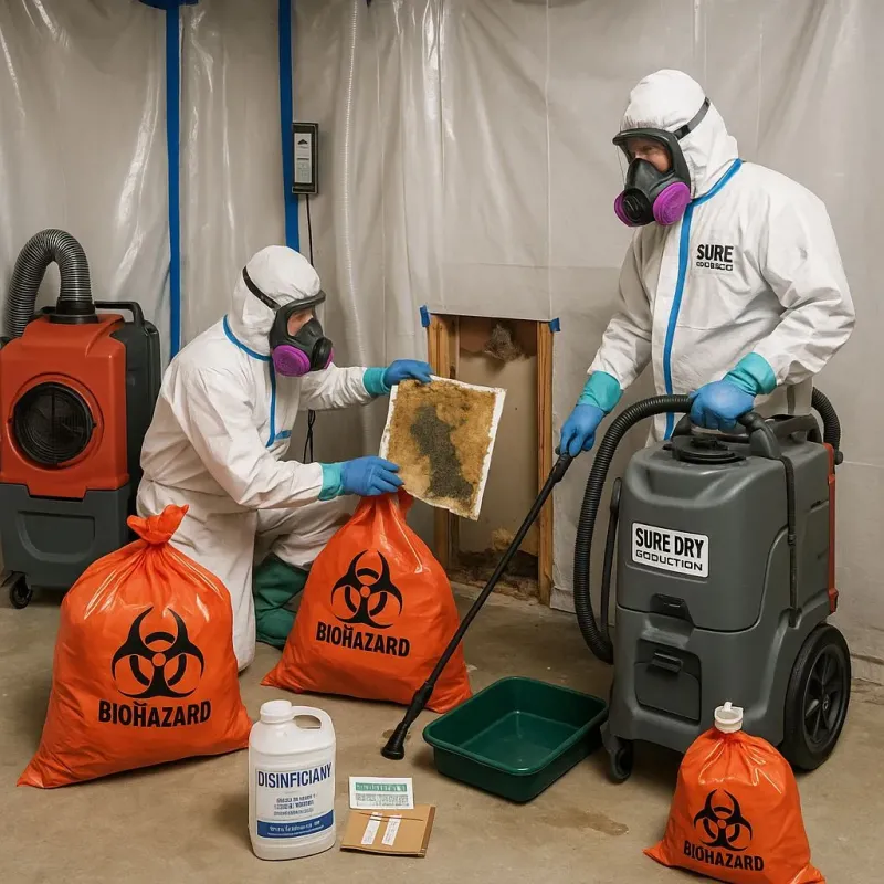 Contaminated Water Handling Protocols process in Warren Park, IN